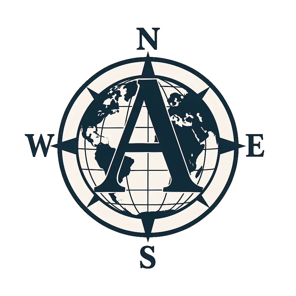 Compass Rose Atlas Adventured Transparent Logo
