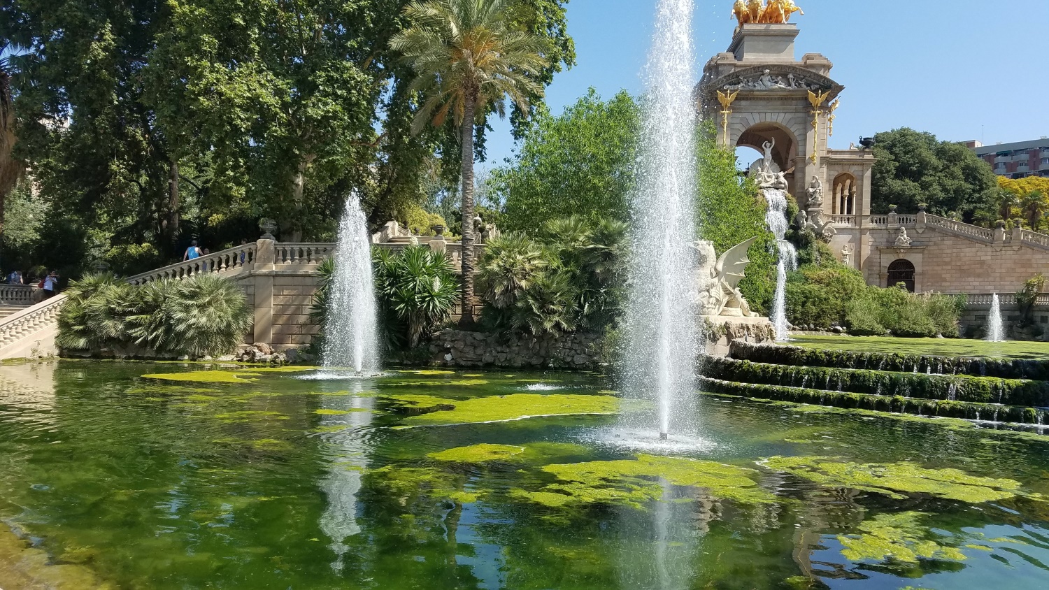 Citadel Park in Barcelona, Spain
