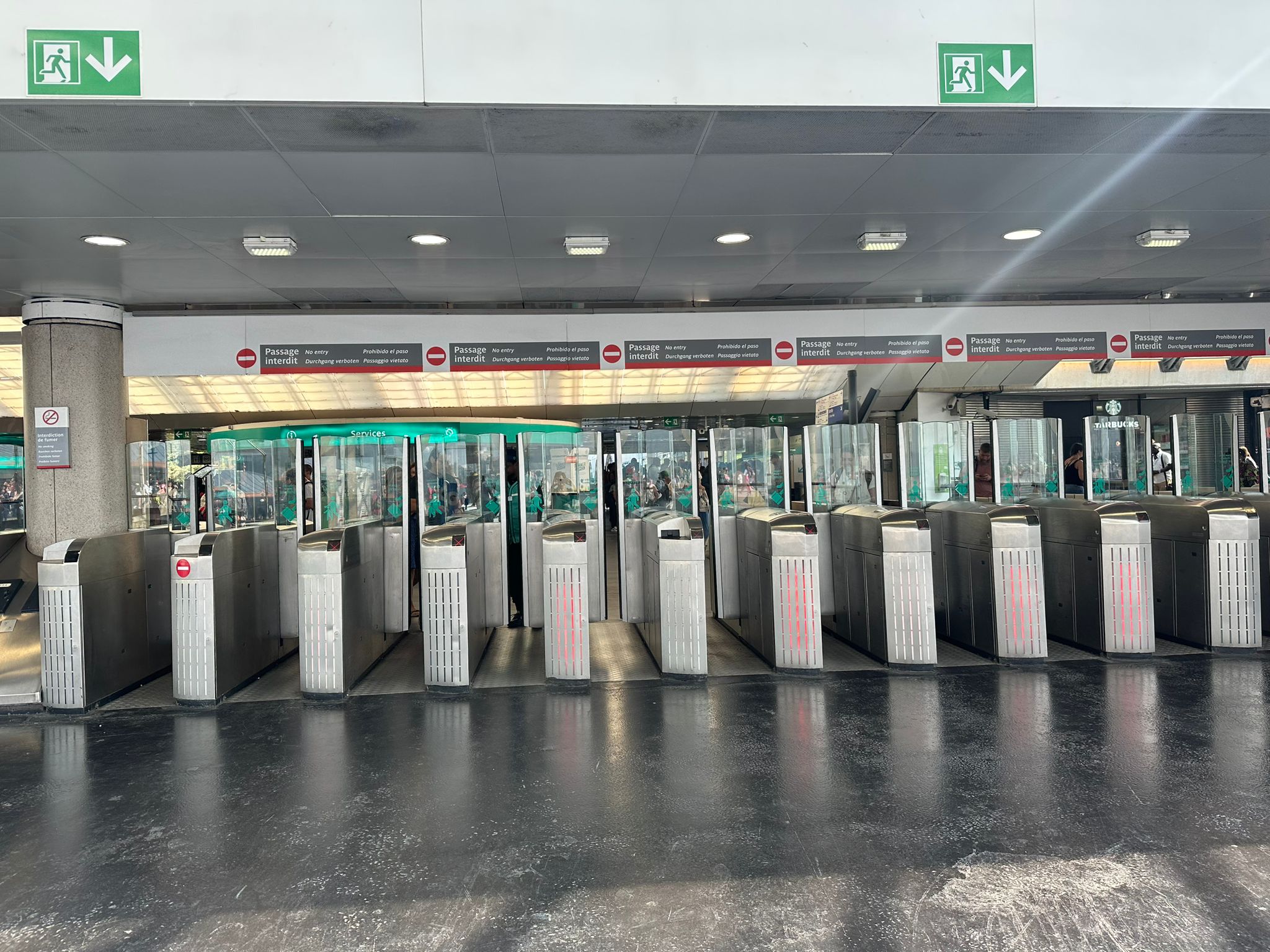 train station