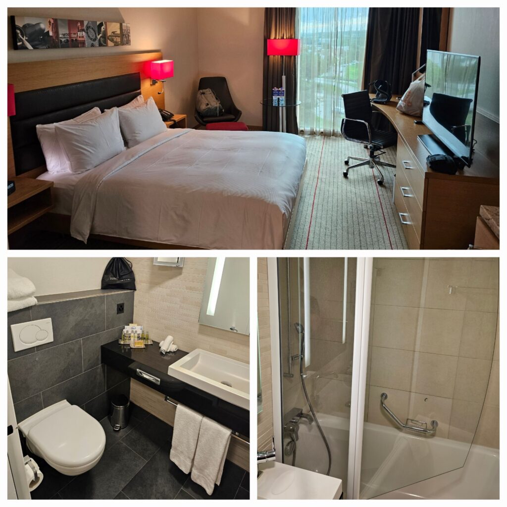 Hilton Zurich Airport hotel room