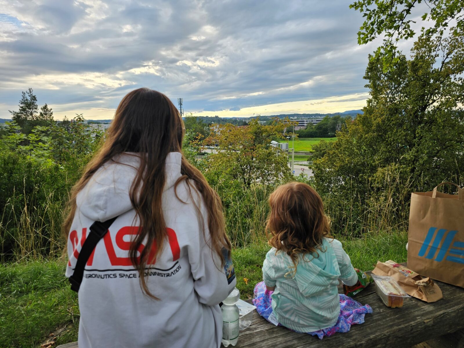 picnic in Balsberg, Switzerland