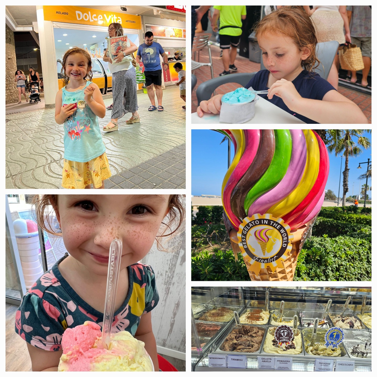 Jijonenca ice cream in Spain