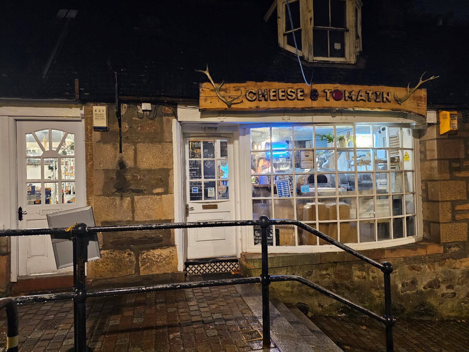Cheese & Tomatin restaurant Inverness, Scotland