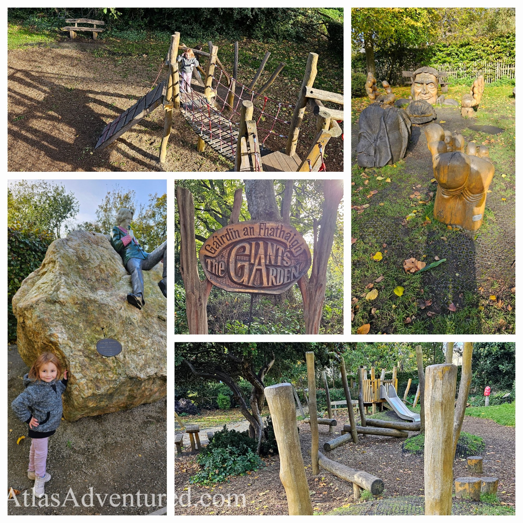 The Giants Garden in Dublin, Ireland