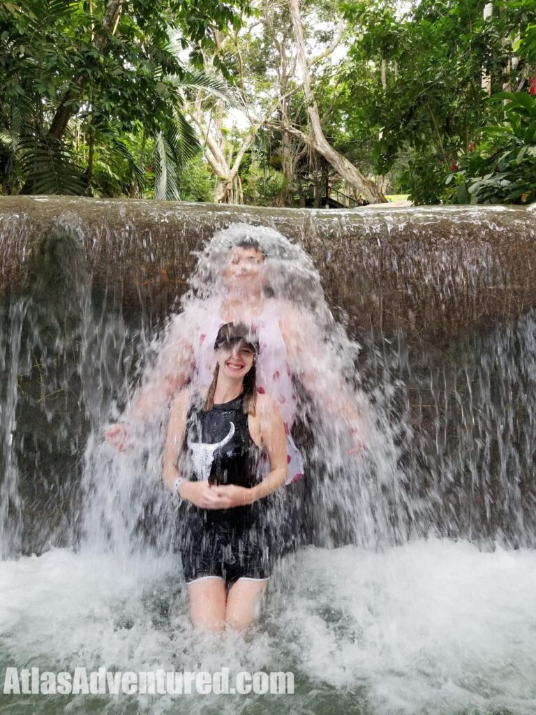 Dunn's River Falls in Ocho Rios, Jamaica
