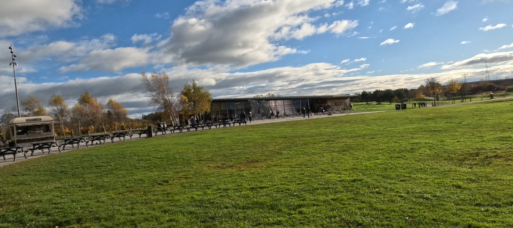 Helix Park and The Kelpies in Falkirk, Scotland