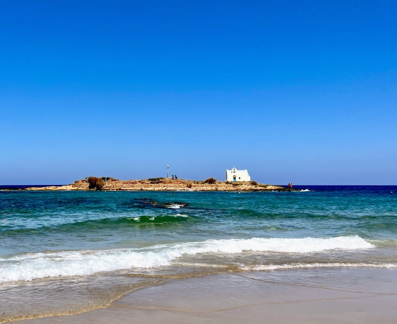 Beach in Malia, Crete