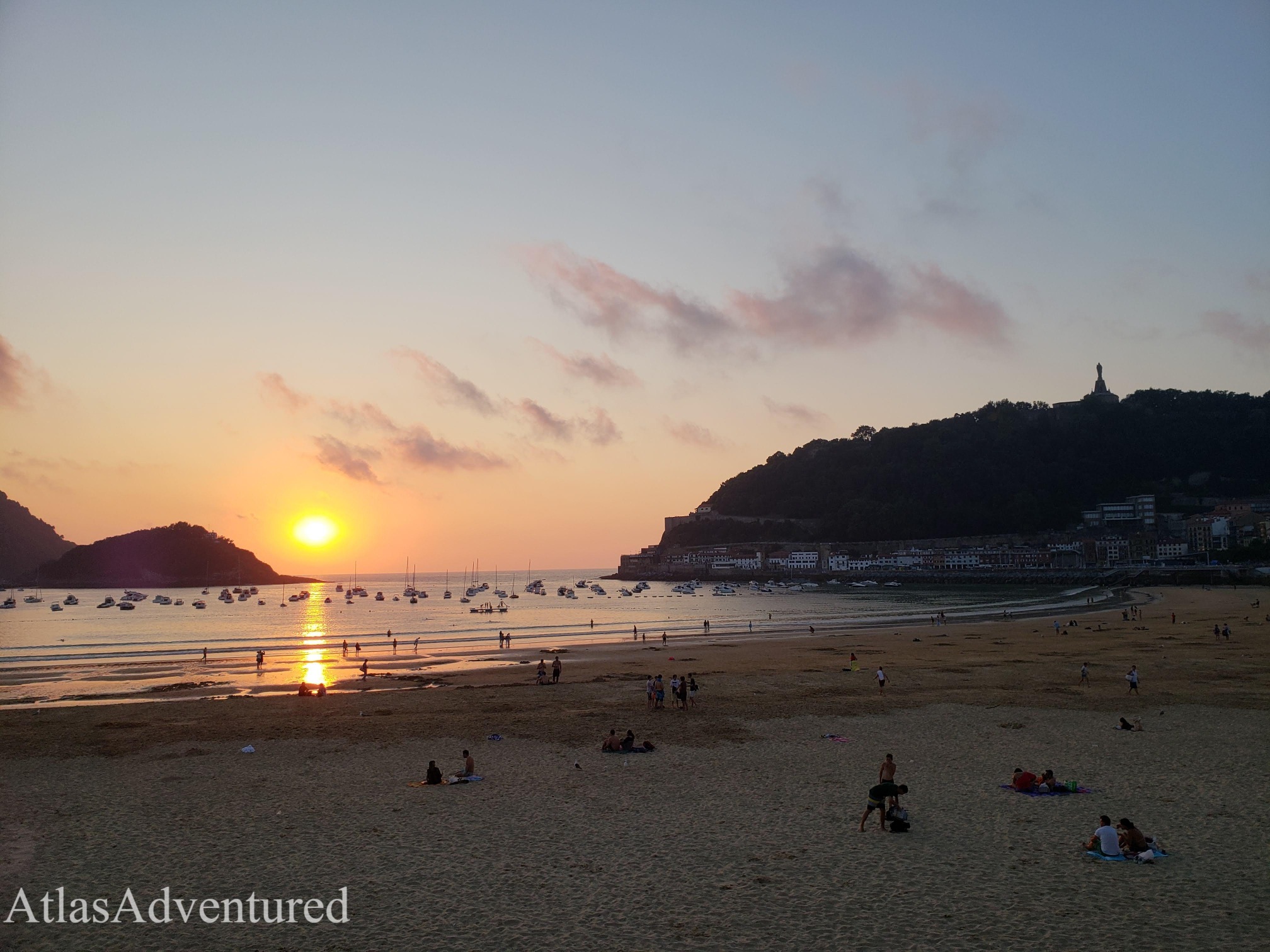 San Sebastian sunsets