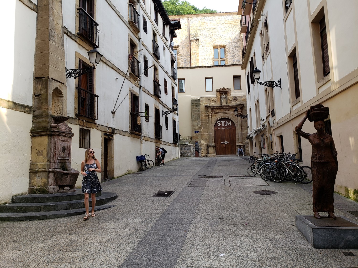 Early mornings and quiet streets in San Sebastian, Spain