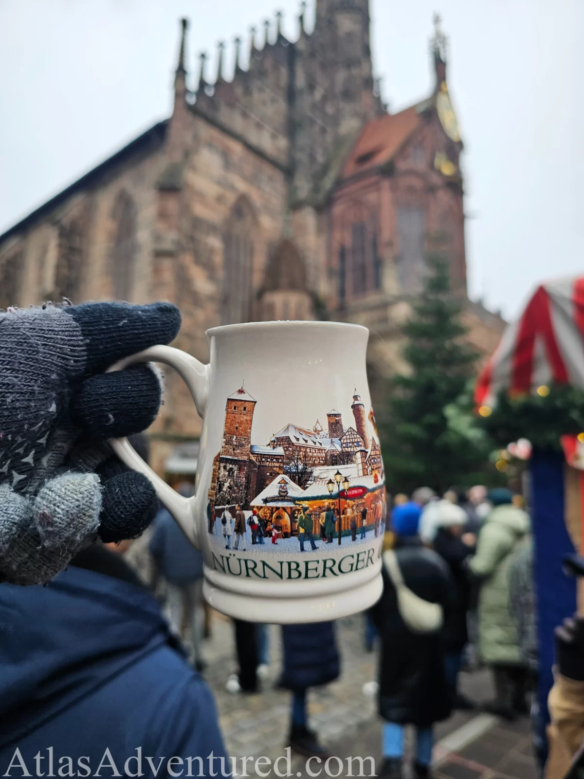 Souvenir mug from Nuremberg Christmas Market