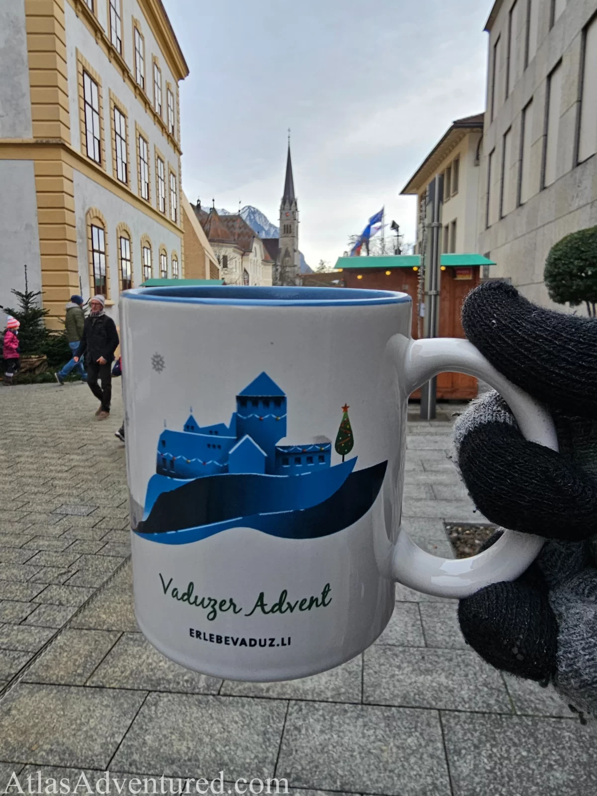 Souvenir mug from Vaduz Christmas Market