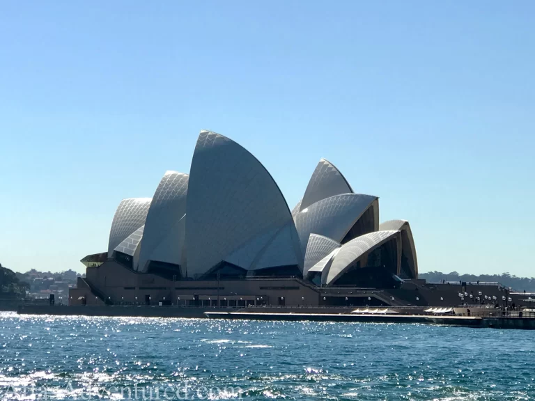 Stunning views of Sydney Opera House