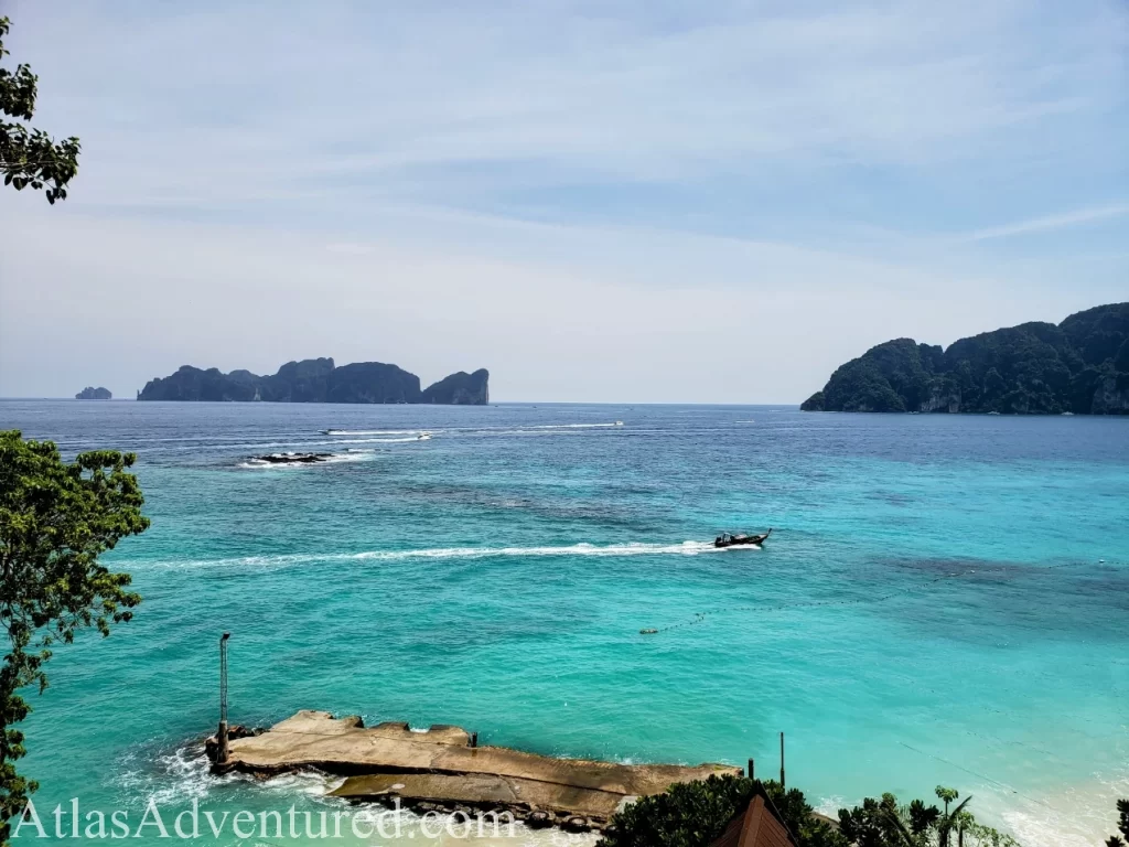 View of Maya Bay and Shark Point