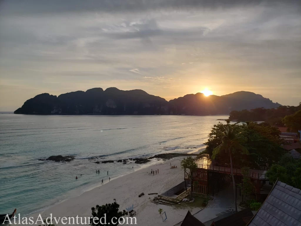 sunset Phi Phi Island