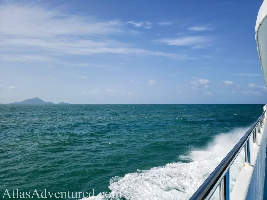 Taking the ferry to Phi Phi Island