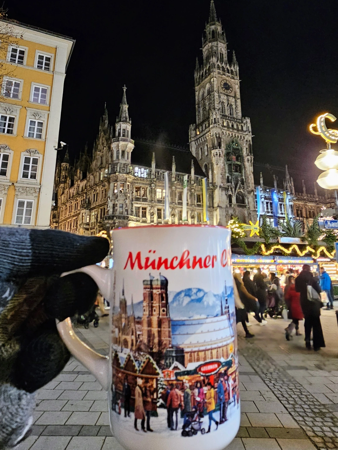 München Germany during Christmas time