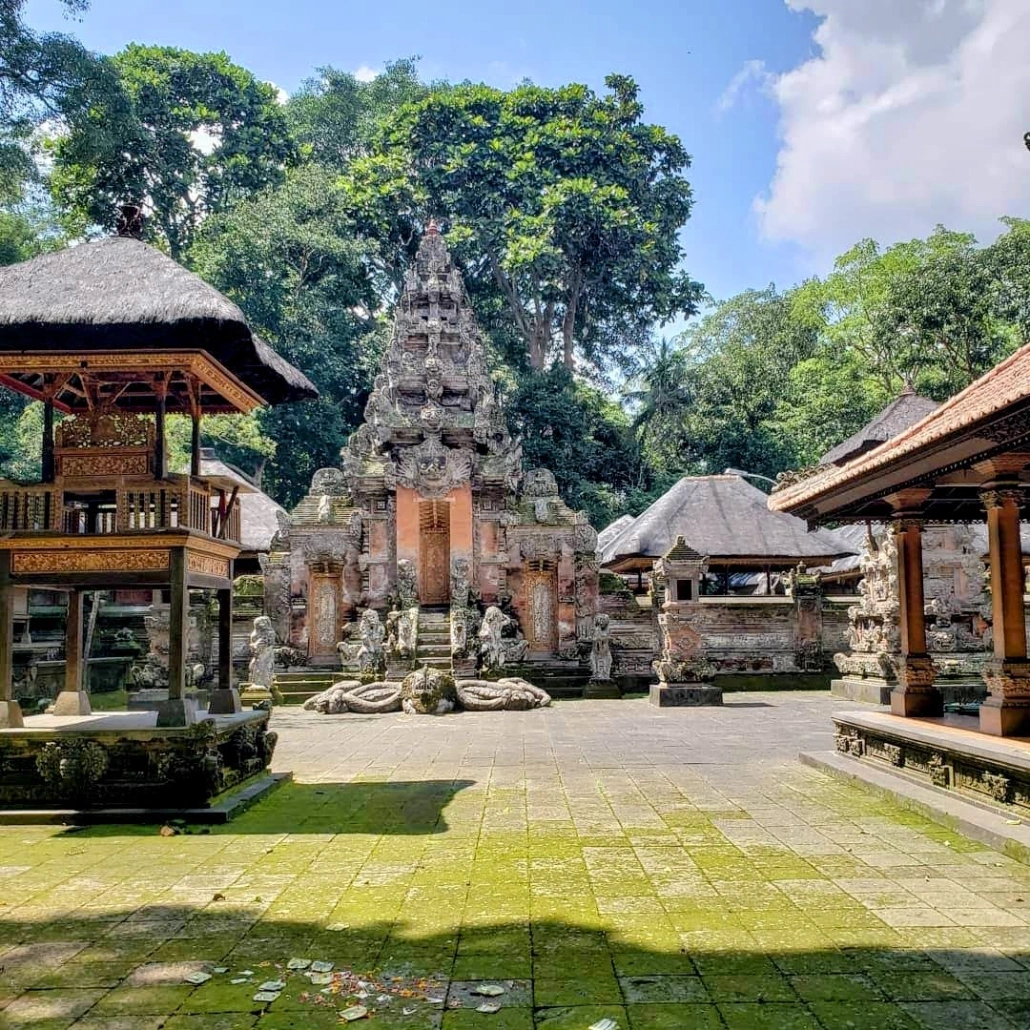 Temple in Ubud, Indonesia