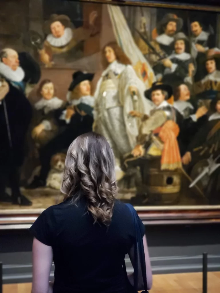Rembrandt Nightwatch in Amsterdam, Netherlands