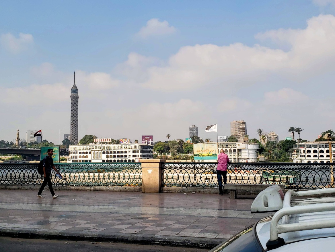 View of Cairo Tower in Egypt