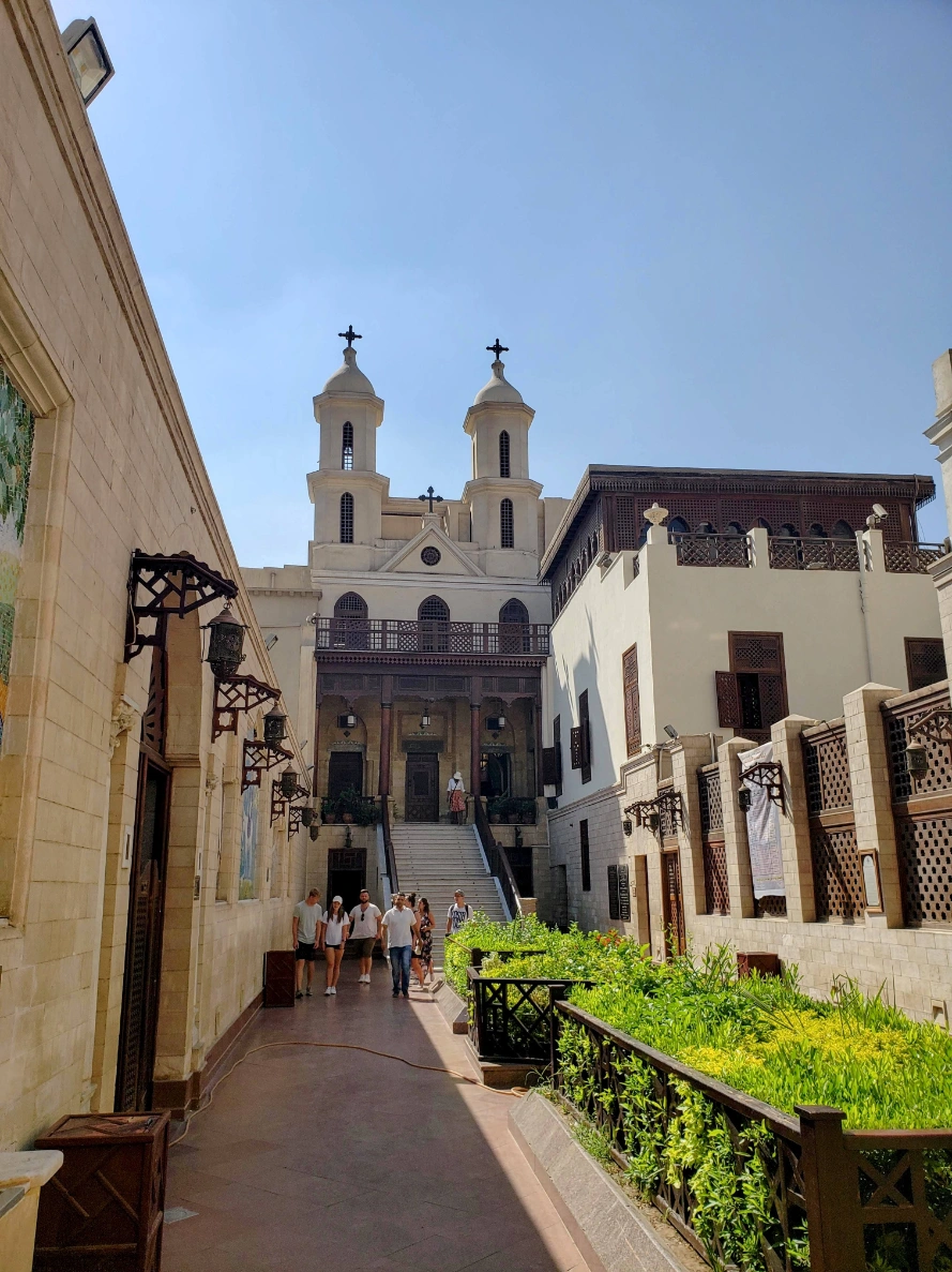 Hanging Church in Cairo Egypt