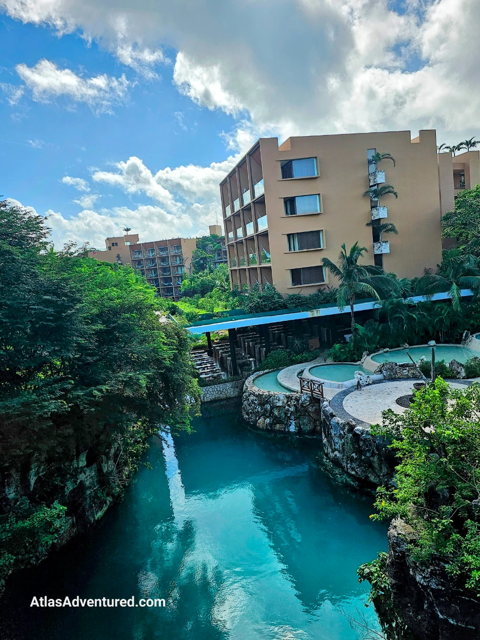 Xcaret Hotel around Dia de los Muertos near Playa del Carmen in Mexico