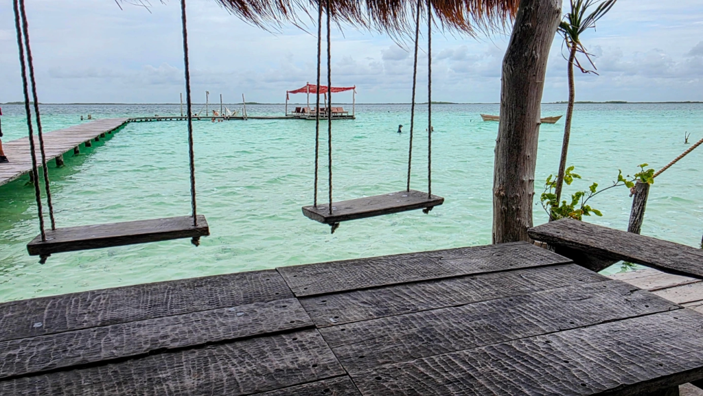 Neek at Nopalitos Lagoon in Tulum, Mexico