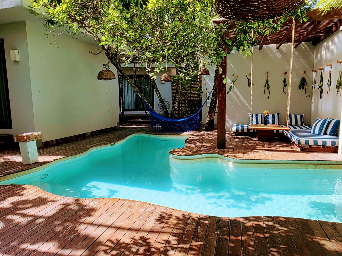 Swing pool Tulum Hotel and Beach Zone in Mexico - TG