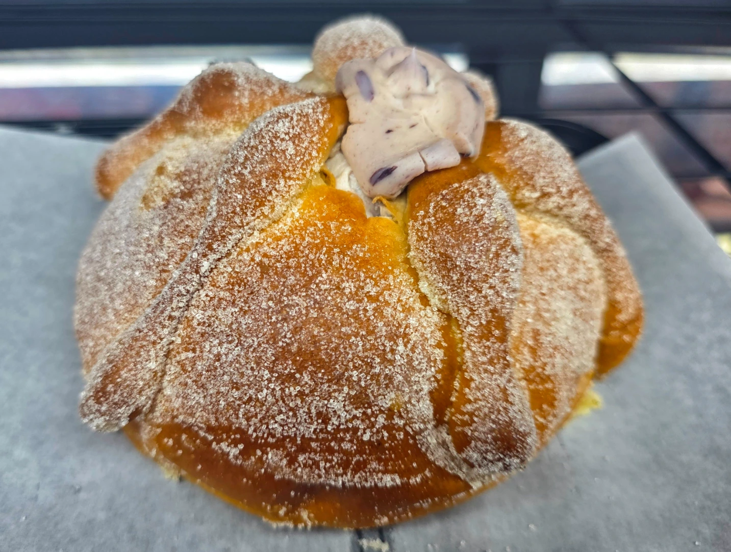 Spooky season Pan de Muertos in Playa del Carmen Mexico