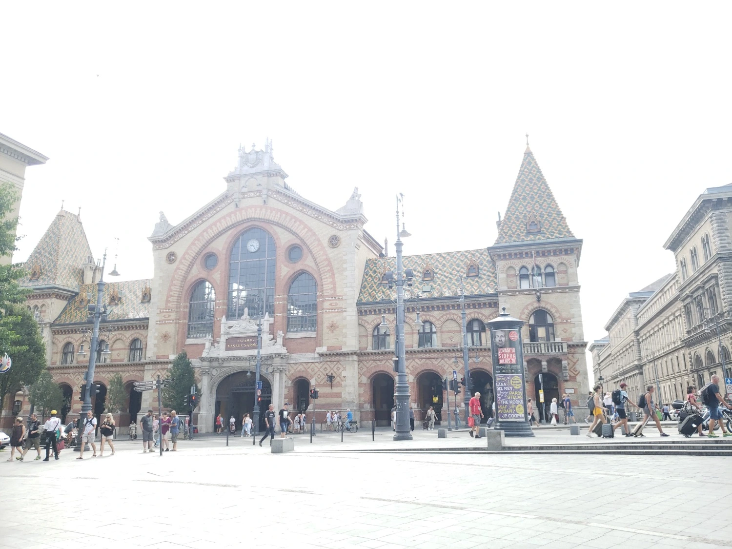 The Great Market Hall in Budapest Hungary. Budapest travel guide