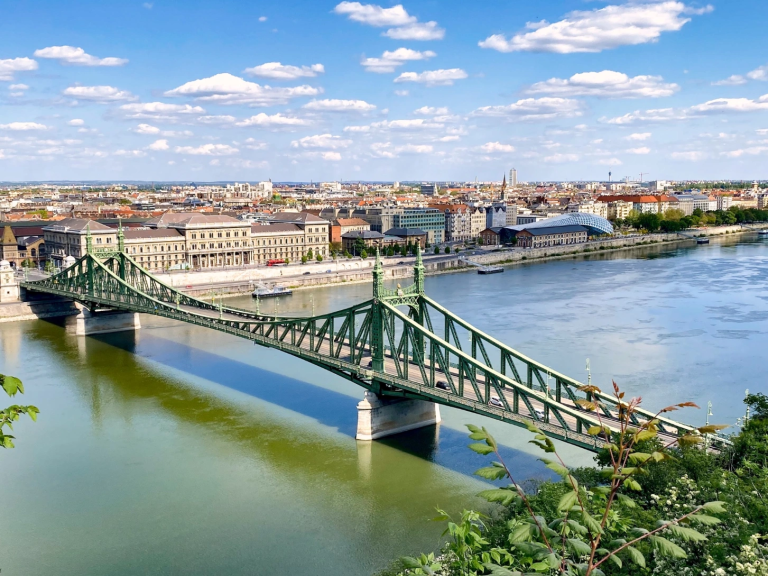 Bridge in Budapest Hungary