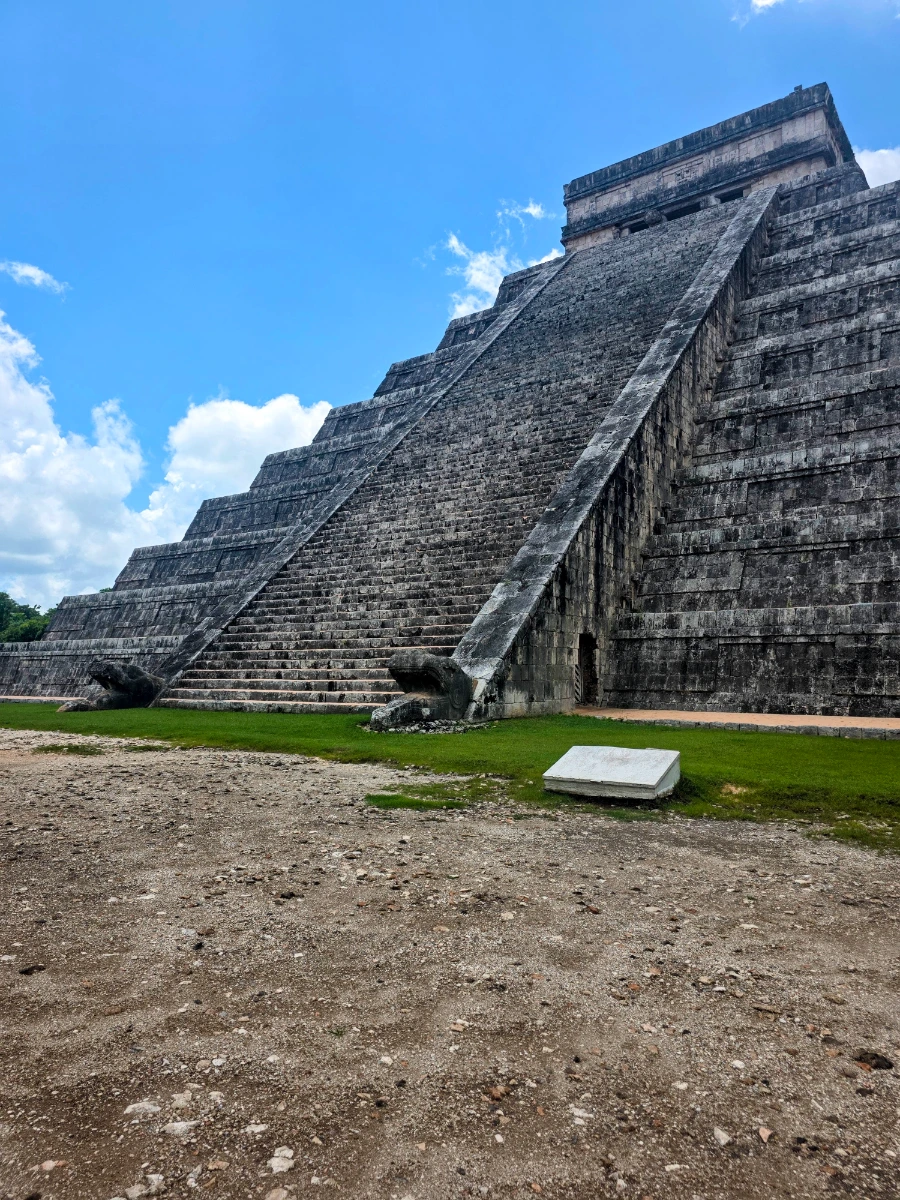 visiting Chichen Itza