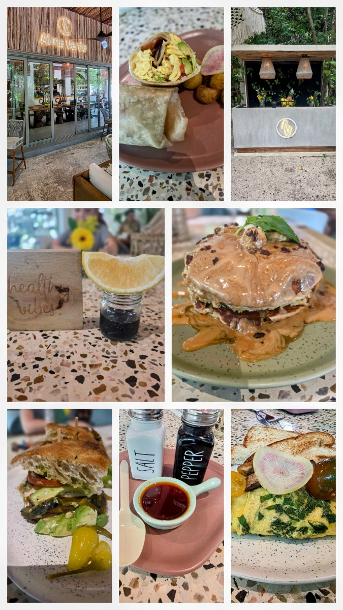 Alma Verde. One of the best Tulum restaurants