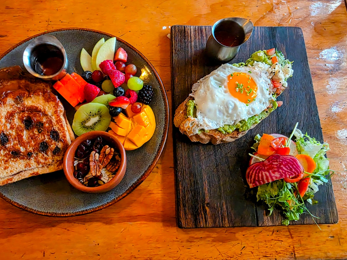 Breakfast from Del Cielo in Tulum