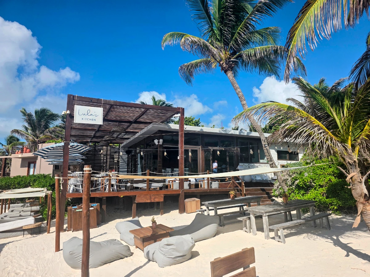Tulum Restaurants Lula's Kitchen in the Hotel Zone in Tulum Mexico