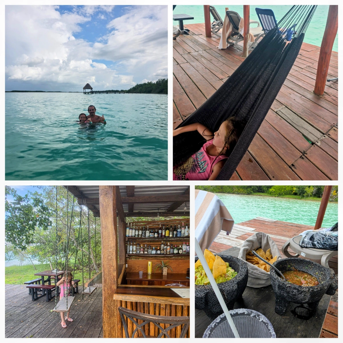 Spending the day at Bacalar lagoon