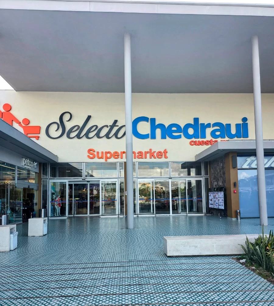Chedraui grocery store in Tulum