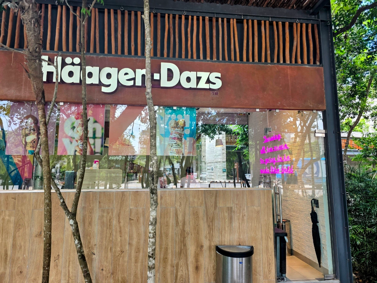 Haagen-Dazs in Tulum