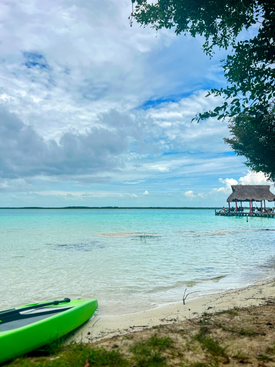 The Lagoon of Seven Colors. Bacalar, Mexico