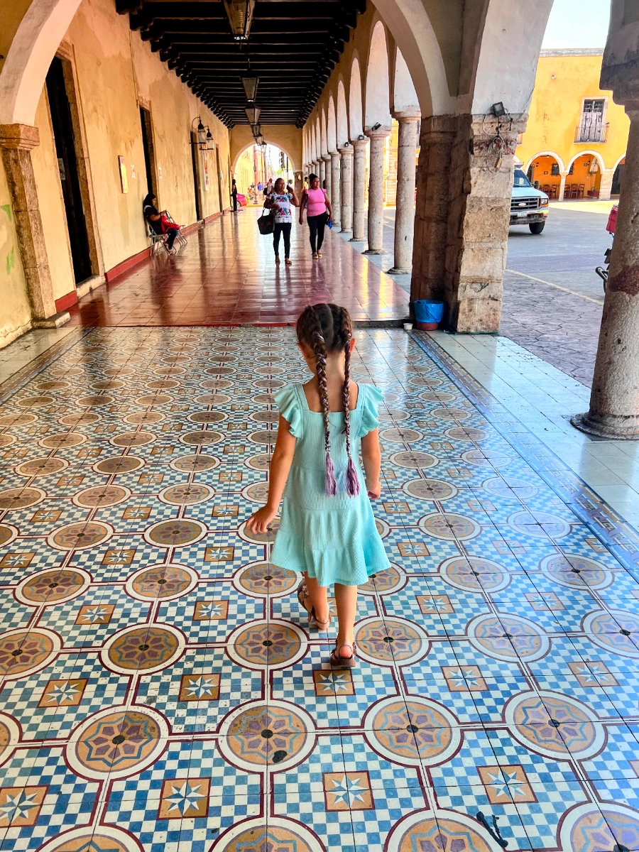 Exploring the colonial town of Valladolid Mexico