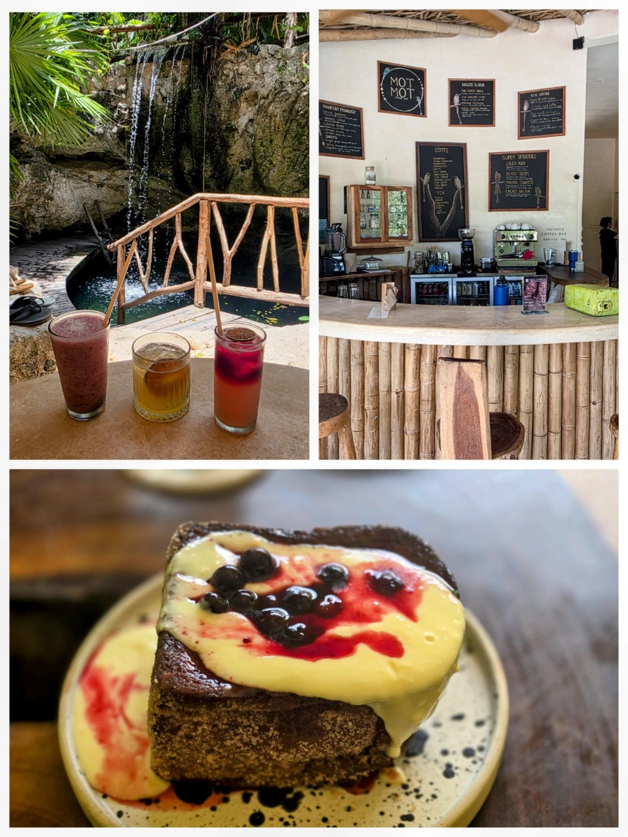 MotMot hotel, restaurant, and cenote in Tulum, Mexico
