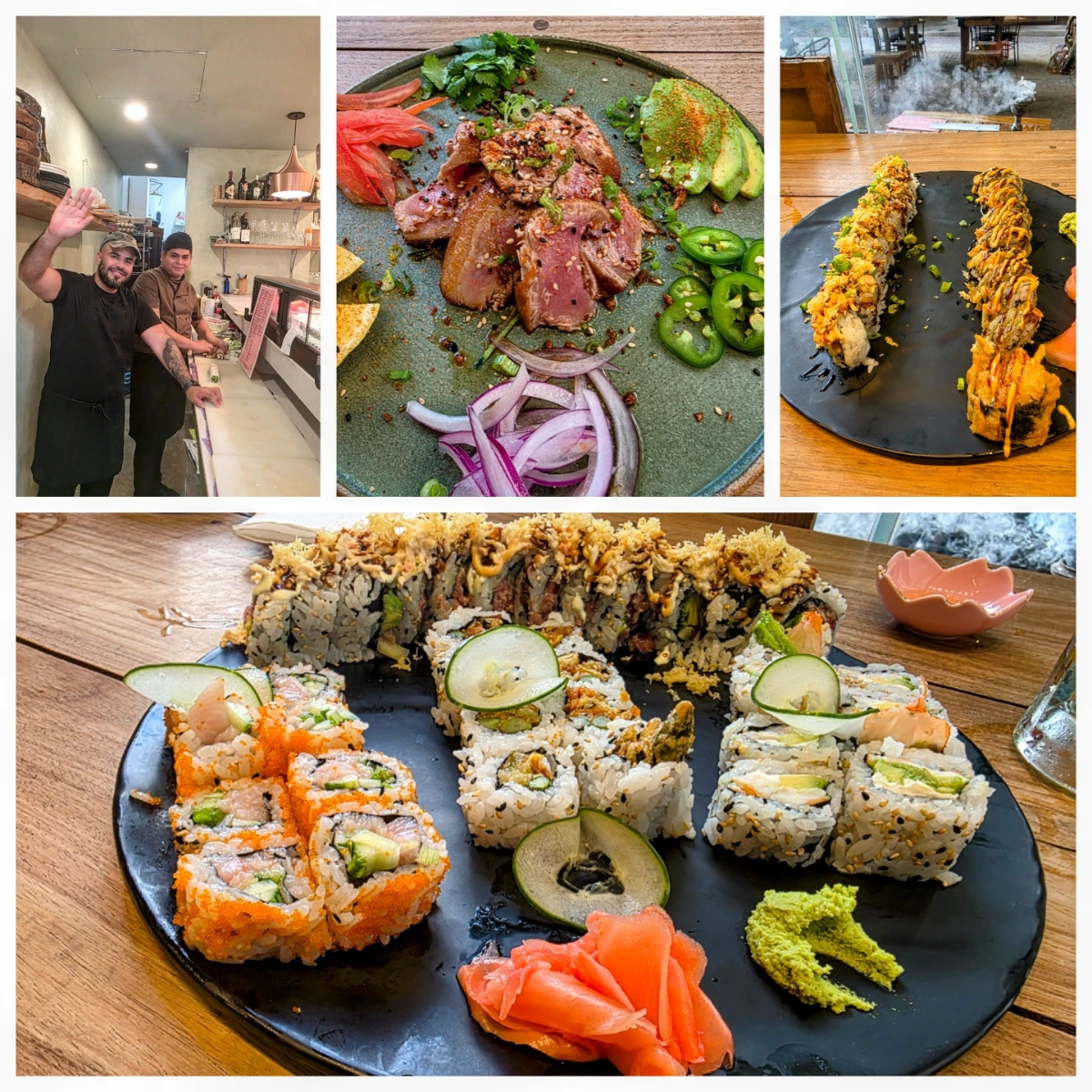 Spider Sushi in Tulum