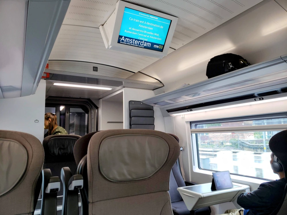 train from London to Amsterdam
