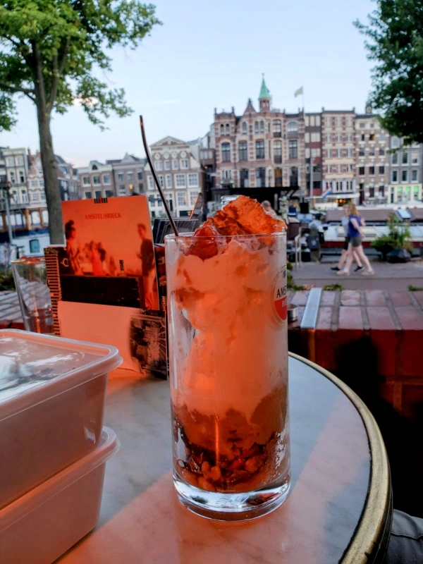 Dutch apple pie in Amsterdam